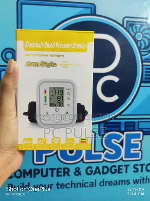 Digital Electronic Blood Pressure Monitor - Arm Style (High Accuracy)