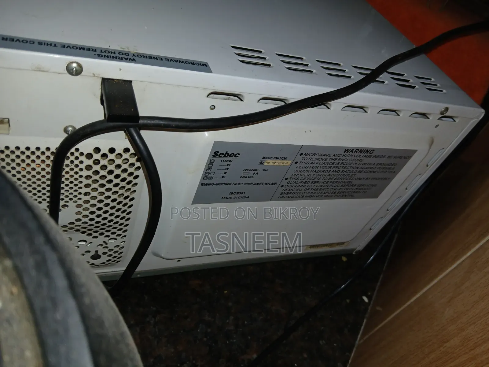Sebec Microwave Oven