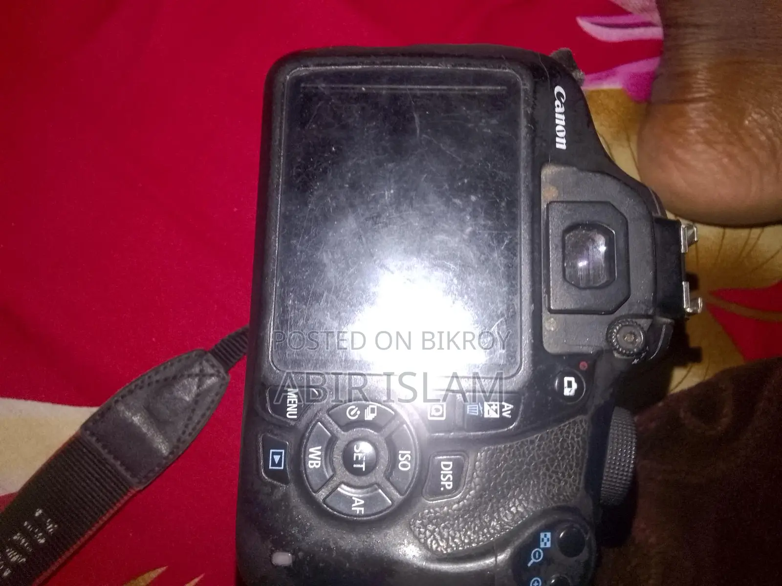 Canon camera EOS 1200D with 18-55 kit lens