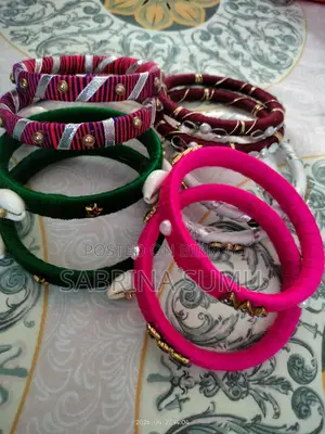 6 Pairs Home Made Bangle Set