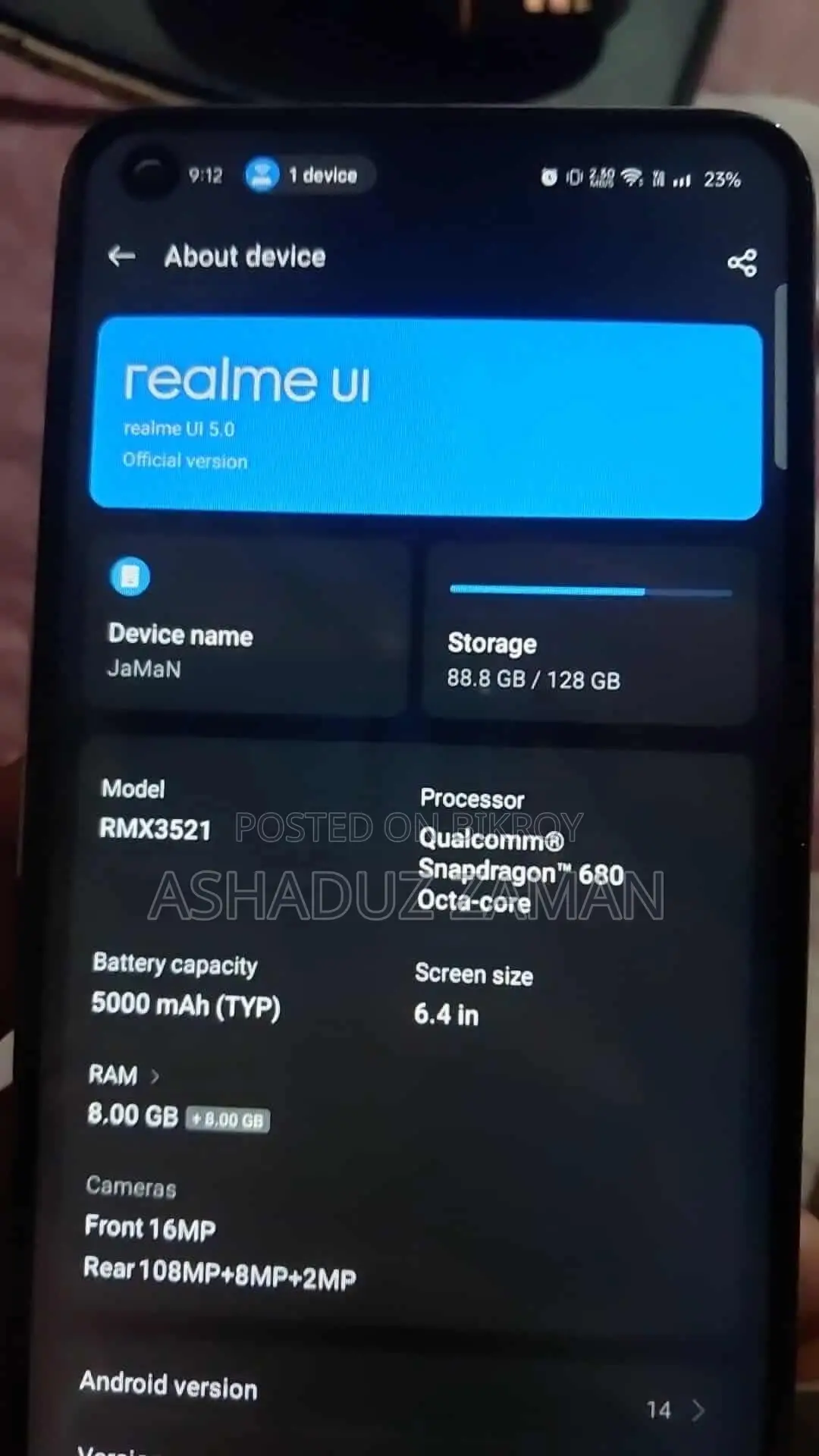 Realme 9 (Used)