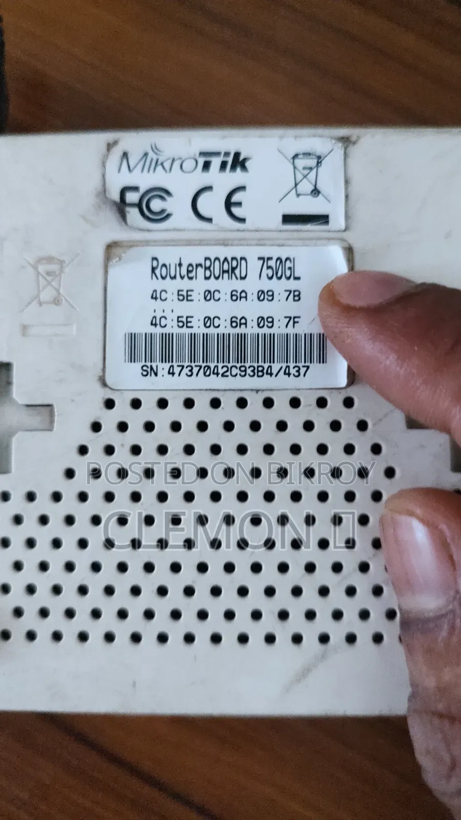 Mikrotik Rb750gl