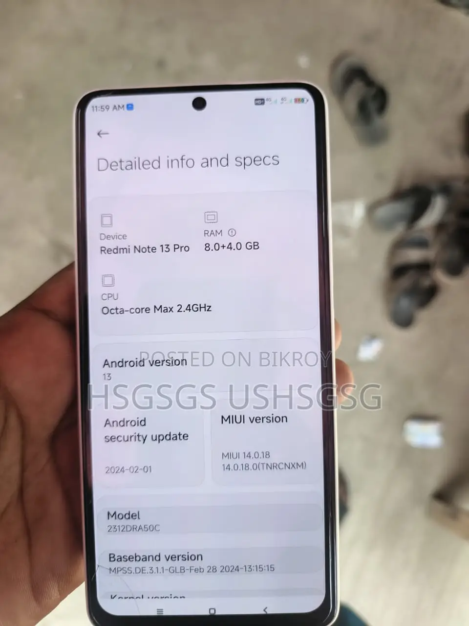 Xiaomi Redmi Note 14 13 Pro (Used)