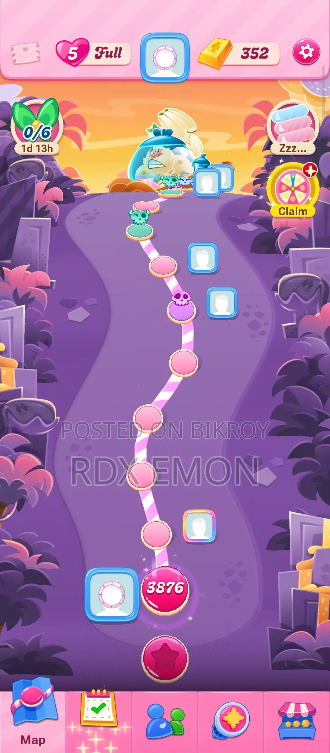 🔥 Candy Crush Saga ID Sell ✅ Level: 3800+ Gold Bars: 352