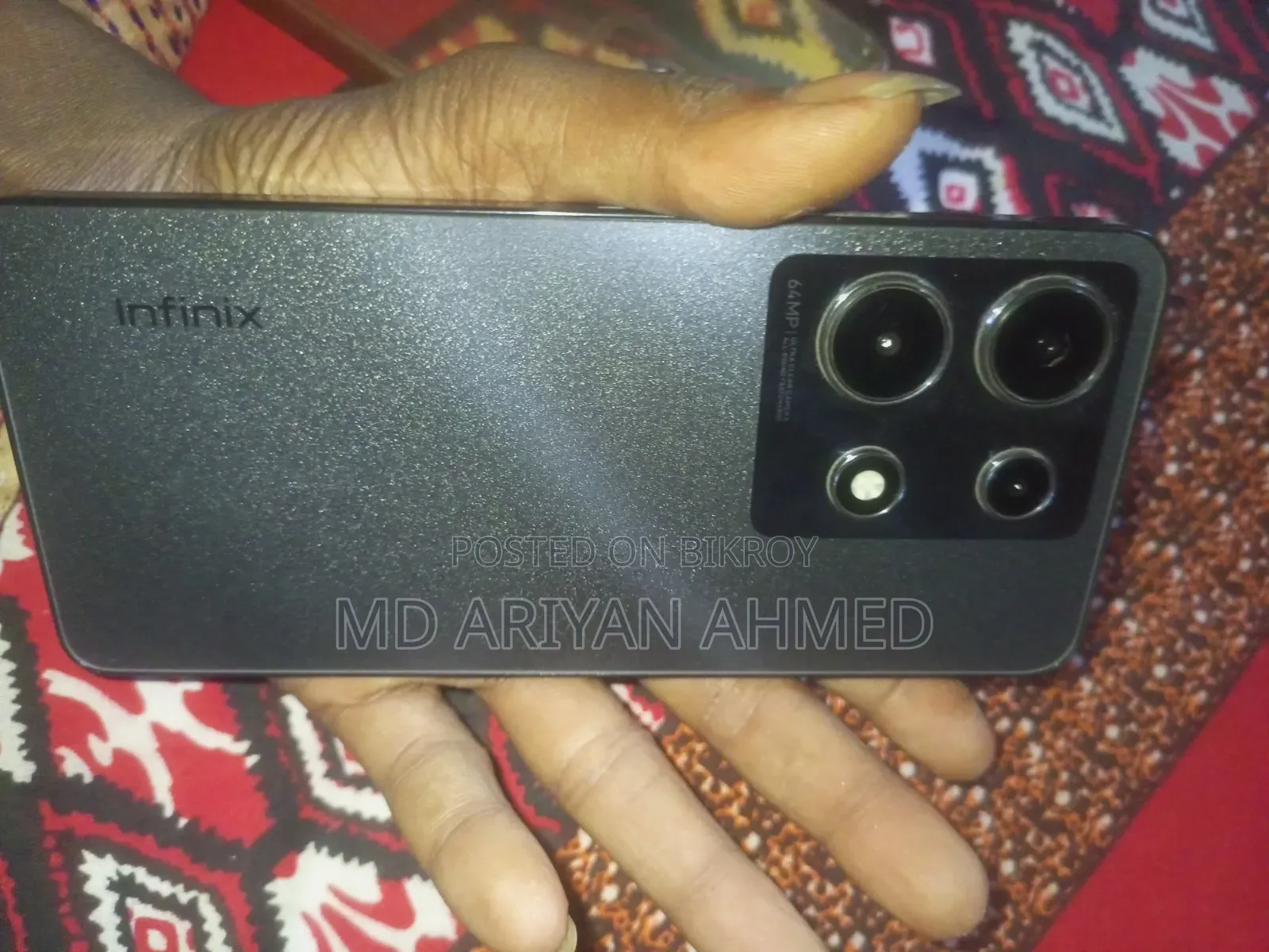 Infinix Note 30 128 GB Black