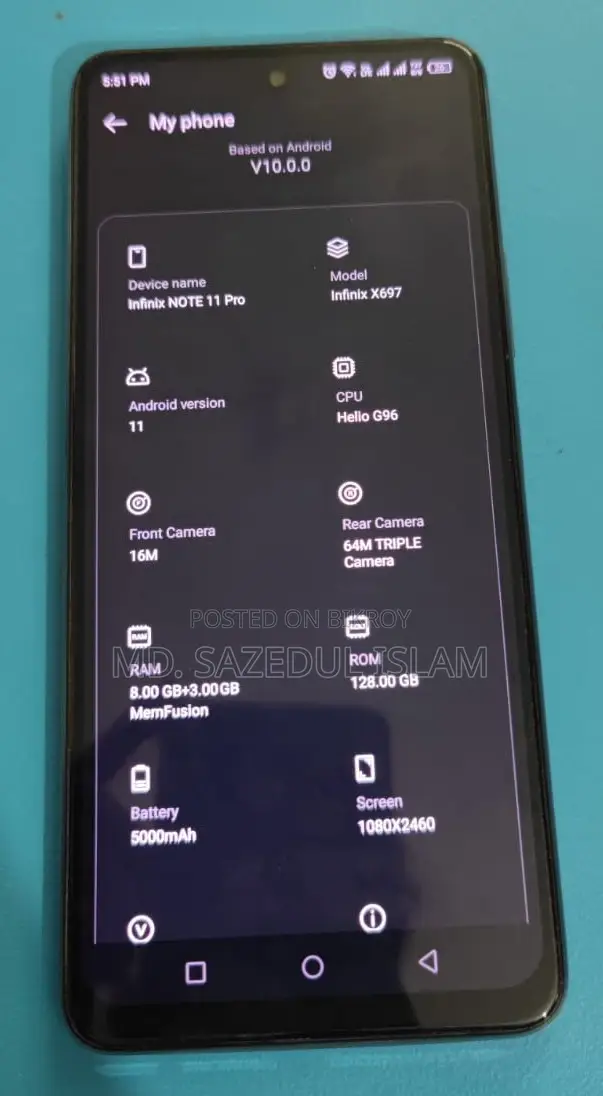Infinix Note 11 Pro (Used)