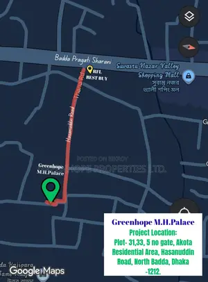 5 Minutes Walk from Main Road; Near Metro Rail Station