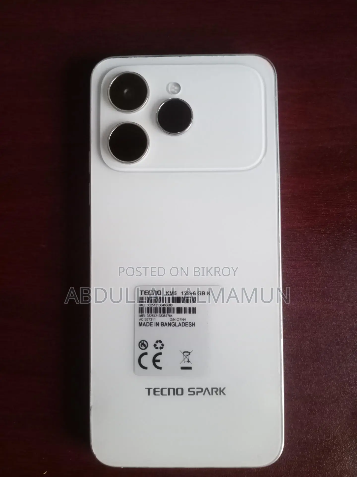Tecno Spark 40 . (Used)