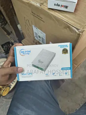 Keep your Router and ONU running always with Bd-pon Mini UPS 🔥
