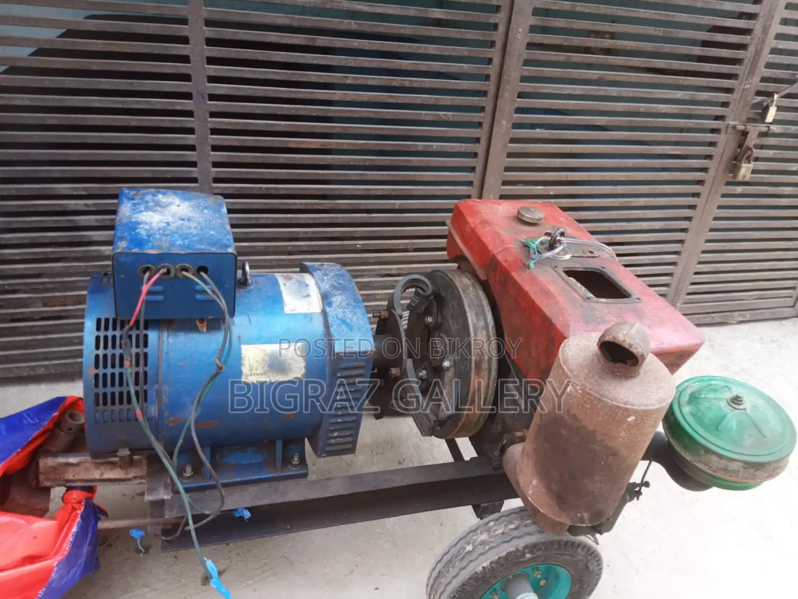 15 Kw Kajoli Generator 30hp Sifang Machine with 3-Wheeler
