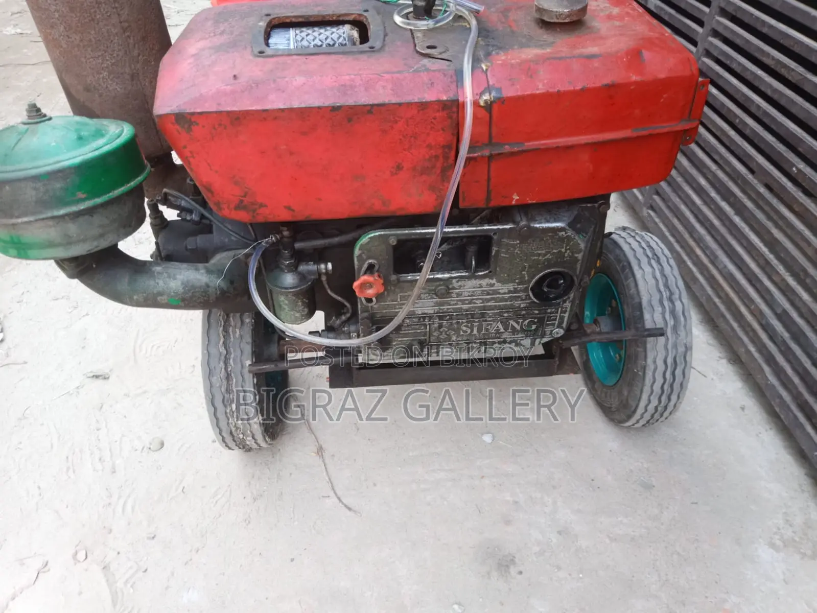 15 Kw Kajoli Generator 30hp Sifang Machine with 3-Wheeler