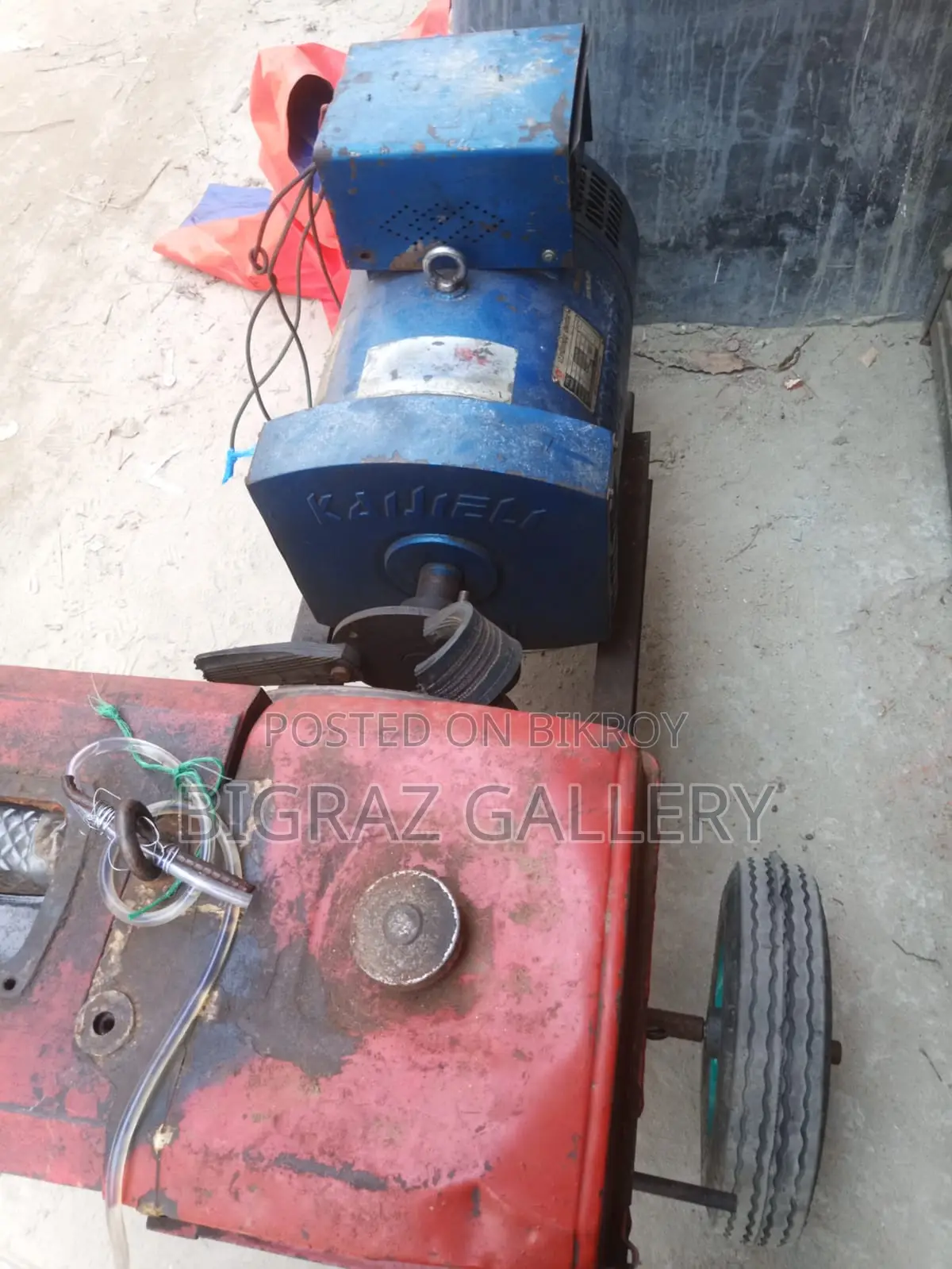 15 Kw Kajoli Generator 30hp Sifang Machine with 3-Wheeler