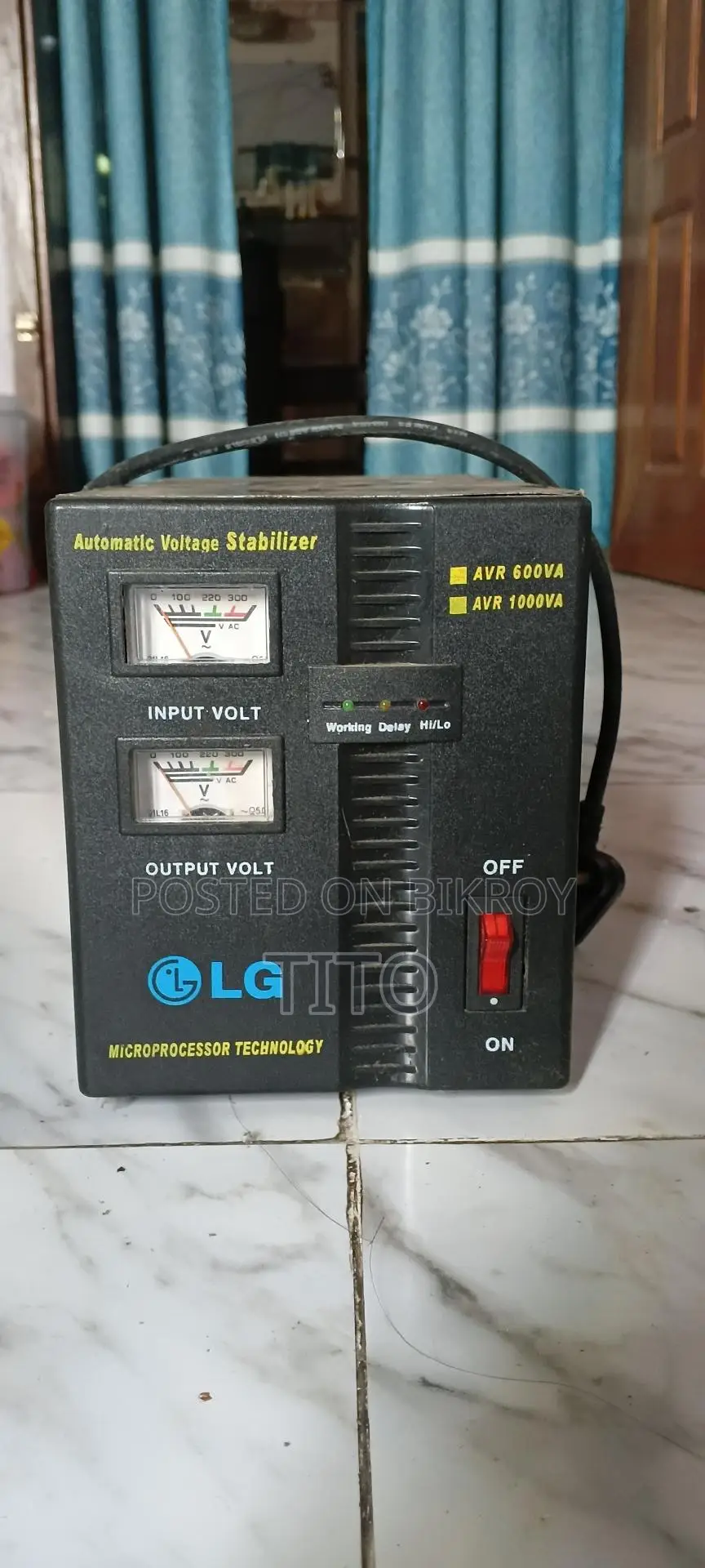 Stabilizer টি বিক্রি করা হবে
