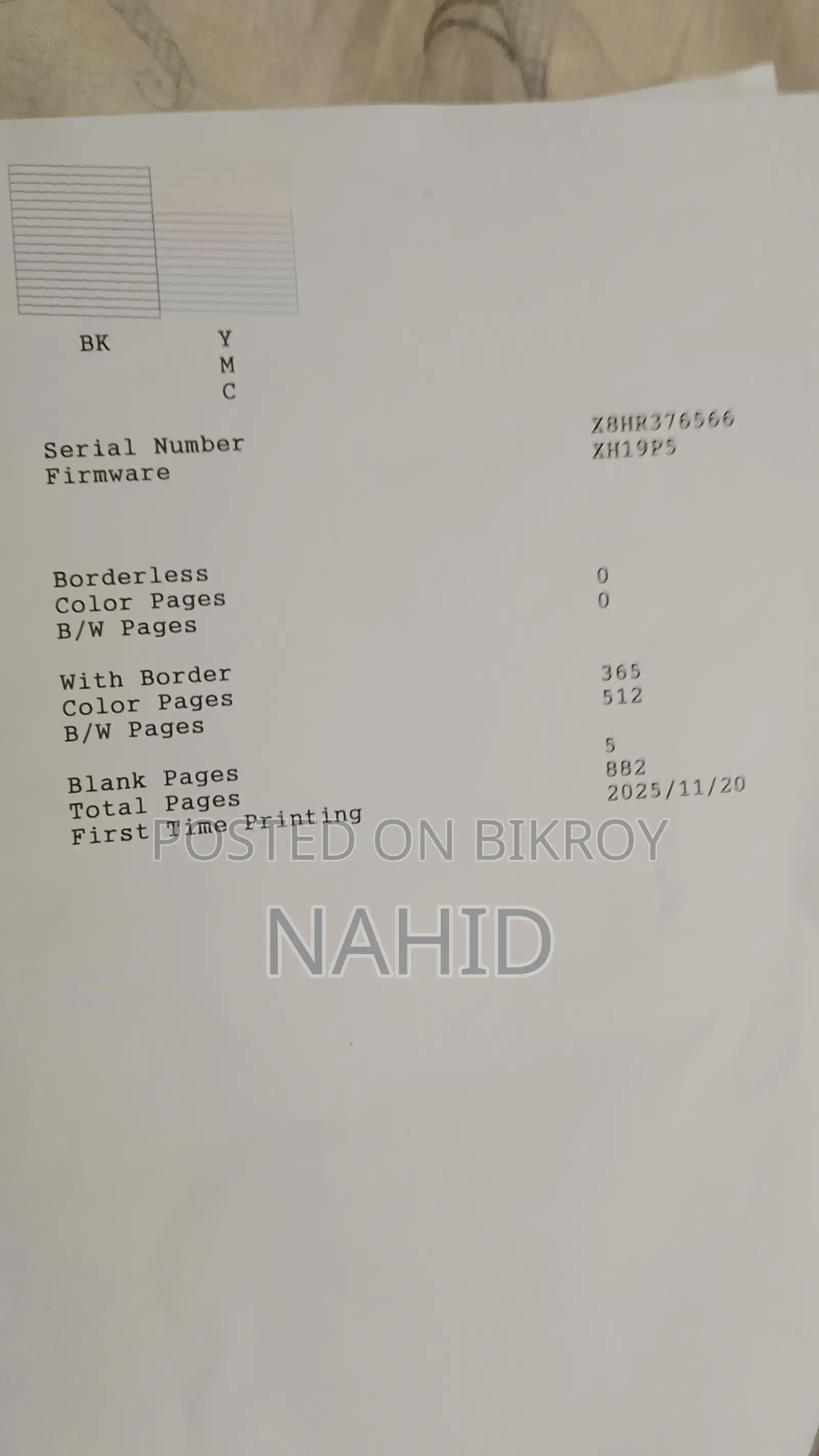 Epson Eco tank L3210_Buying date::20 Nov 2025, Fully Fresh,