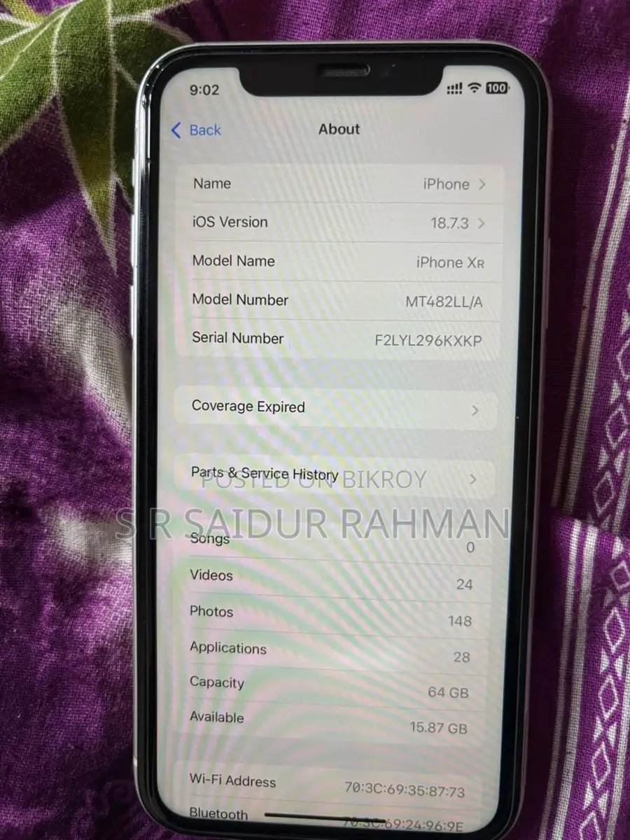 Apple iPhone XR (Used)
