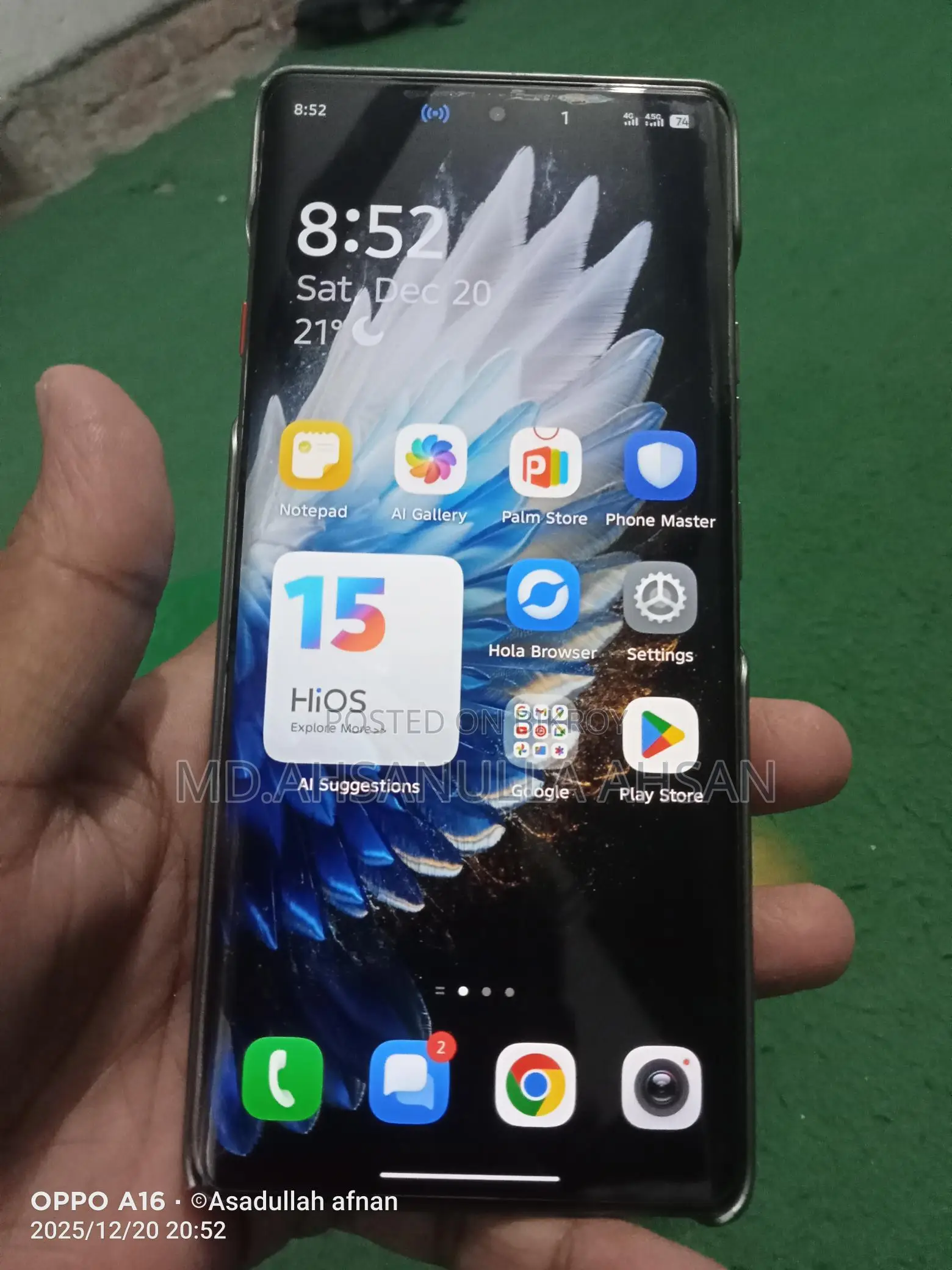 Tecno Camon 40 Pro (ব্যবহৃত)