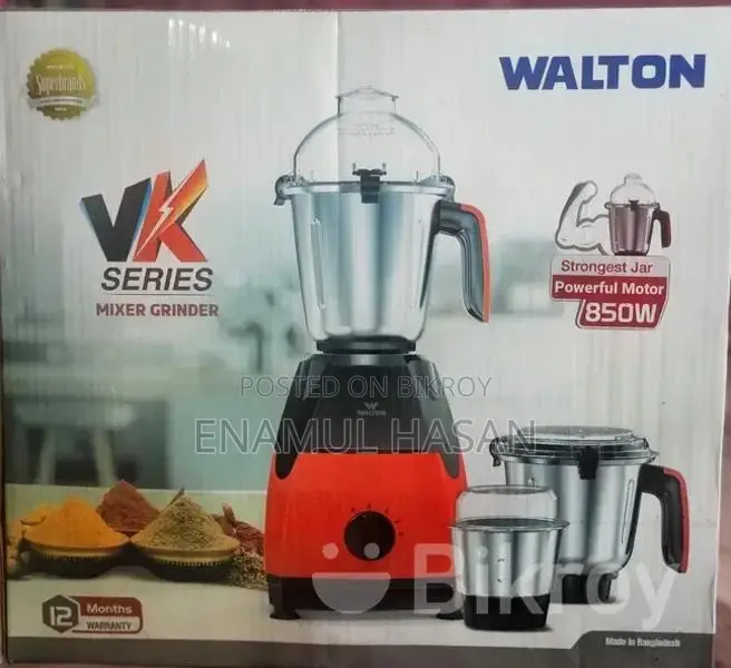 Walton Vk Series 850w Mixer And Grinder