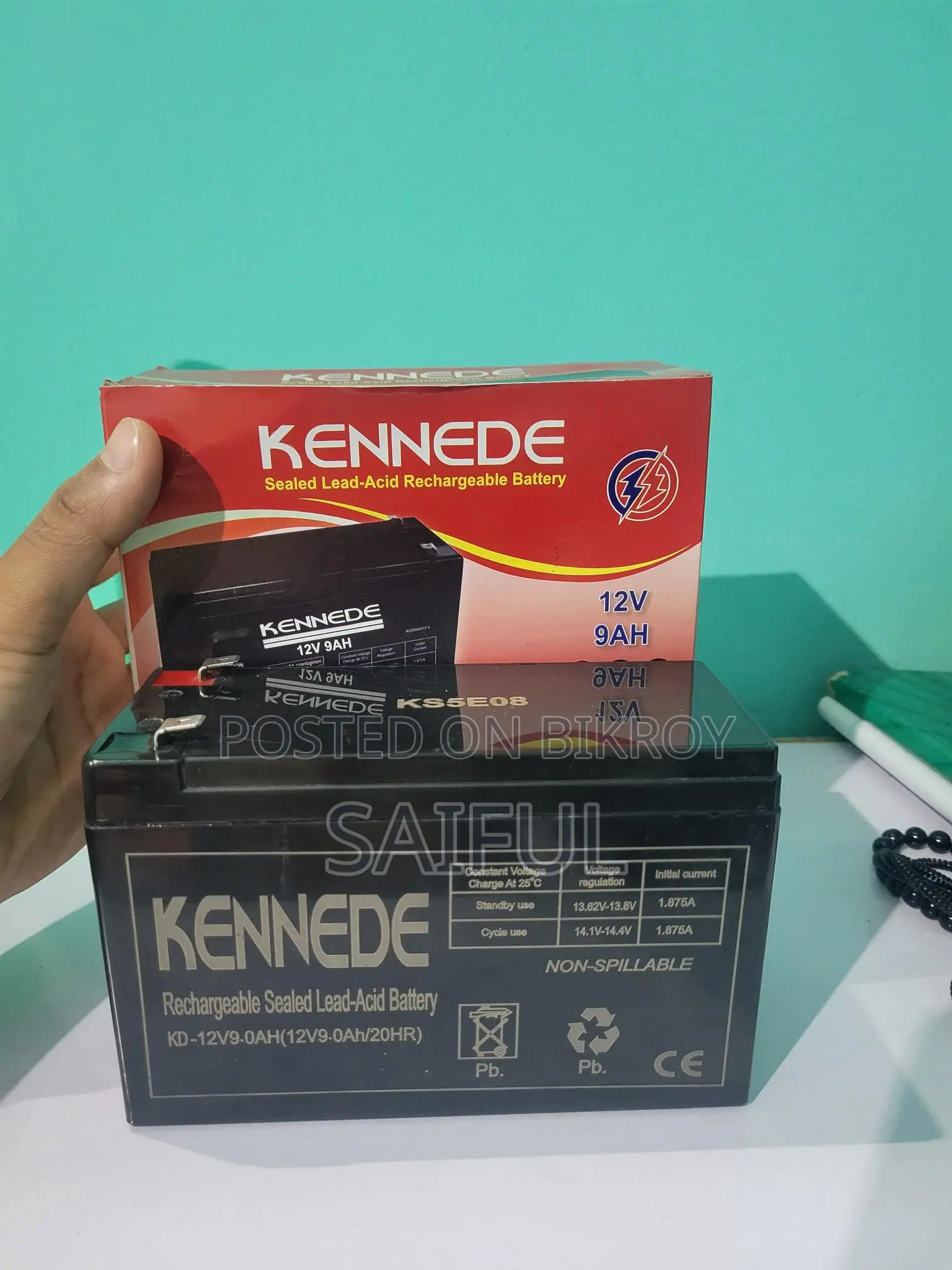DC 12V Battery for Sale