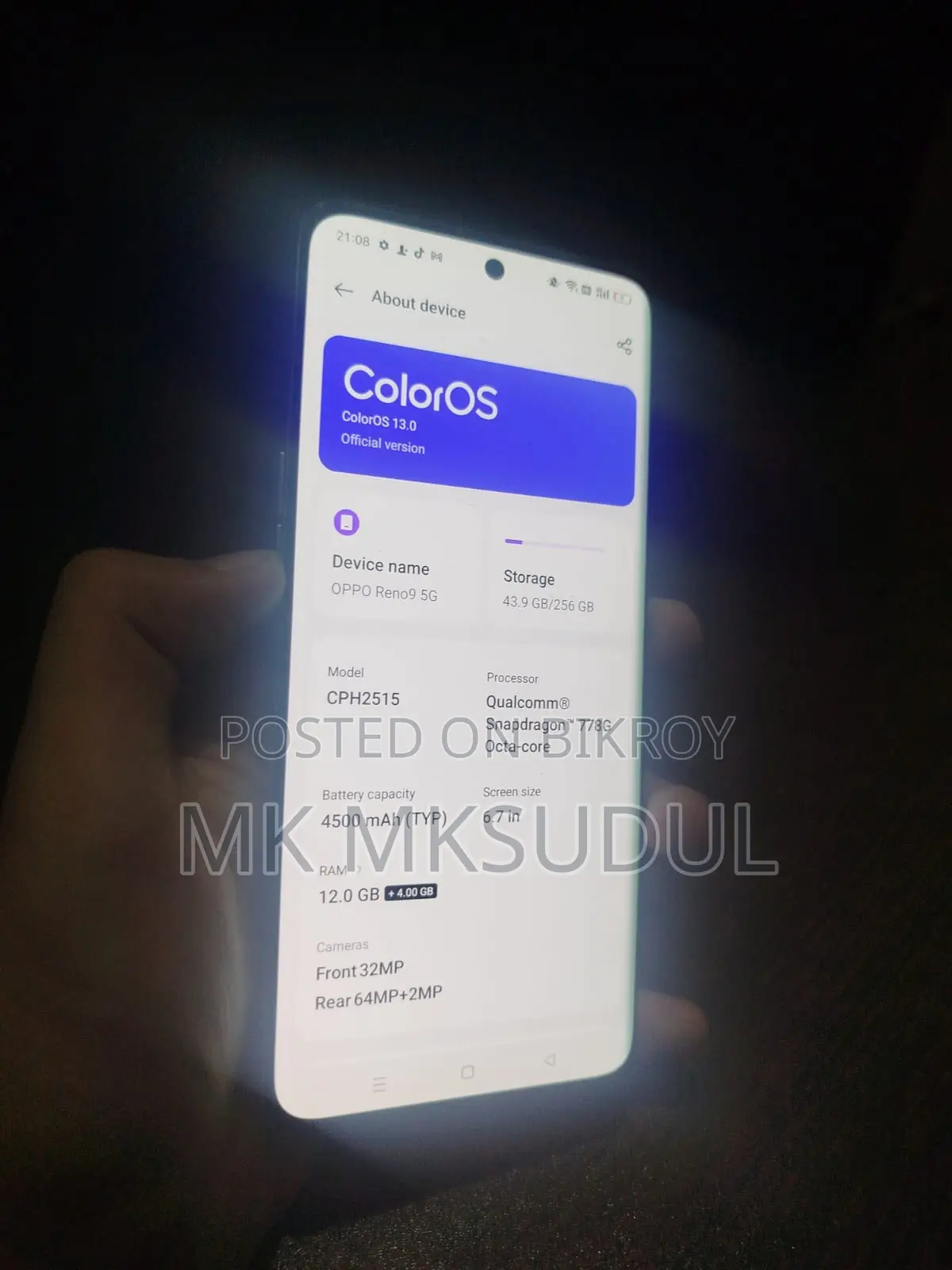 OPPO Reno 9 (Used)