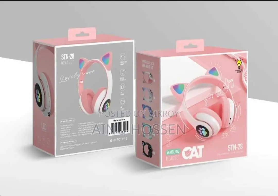 STN-28 Wireless Cat Ear Headset