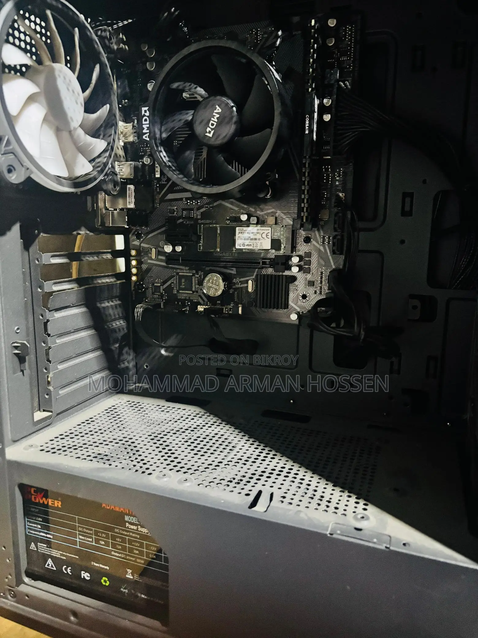 Amd Desktop With Monitor