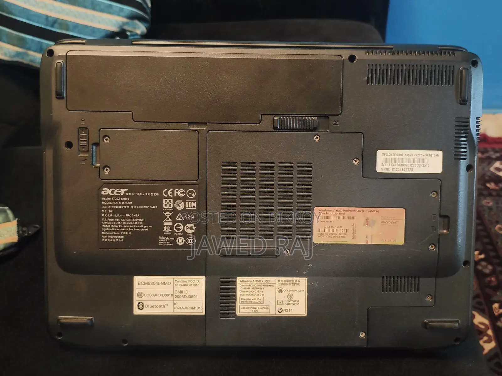 ACER Aspire 4720z Laptop