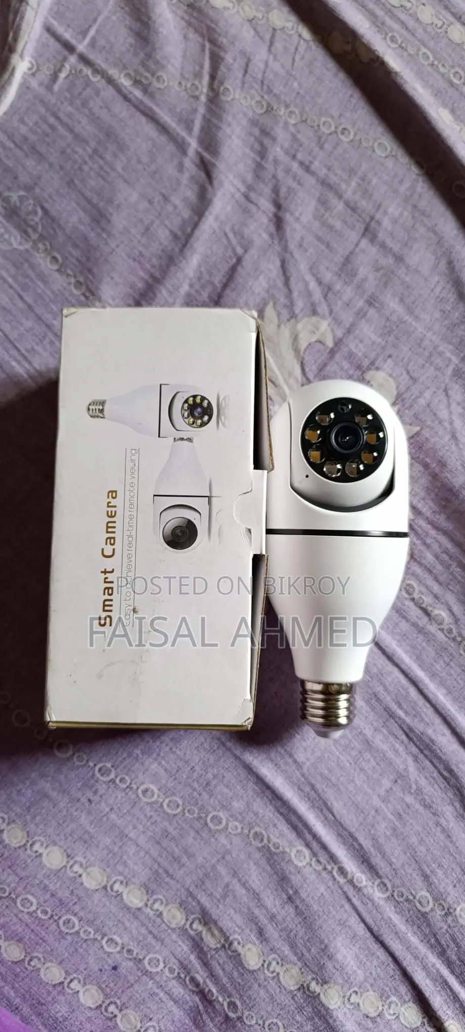 360° WIFI Bulb Camera