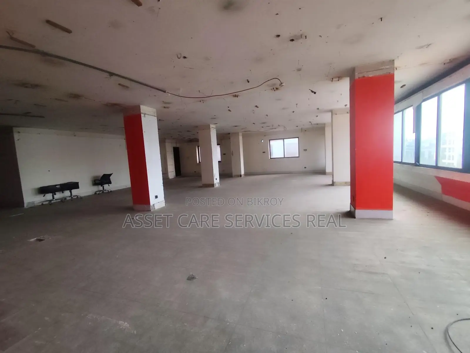2200-Sqft 100% Commercial Open Office Space Rent In Banani