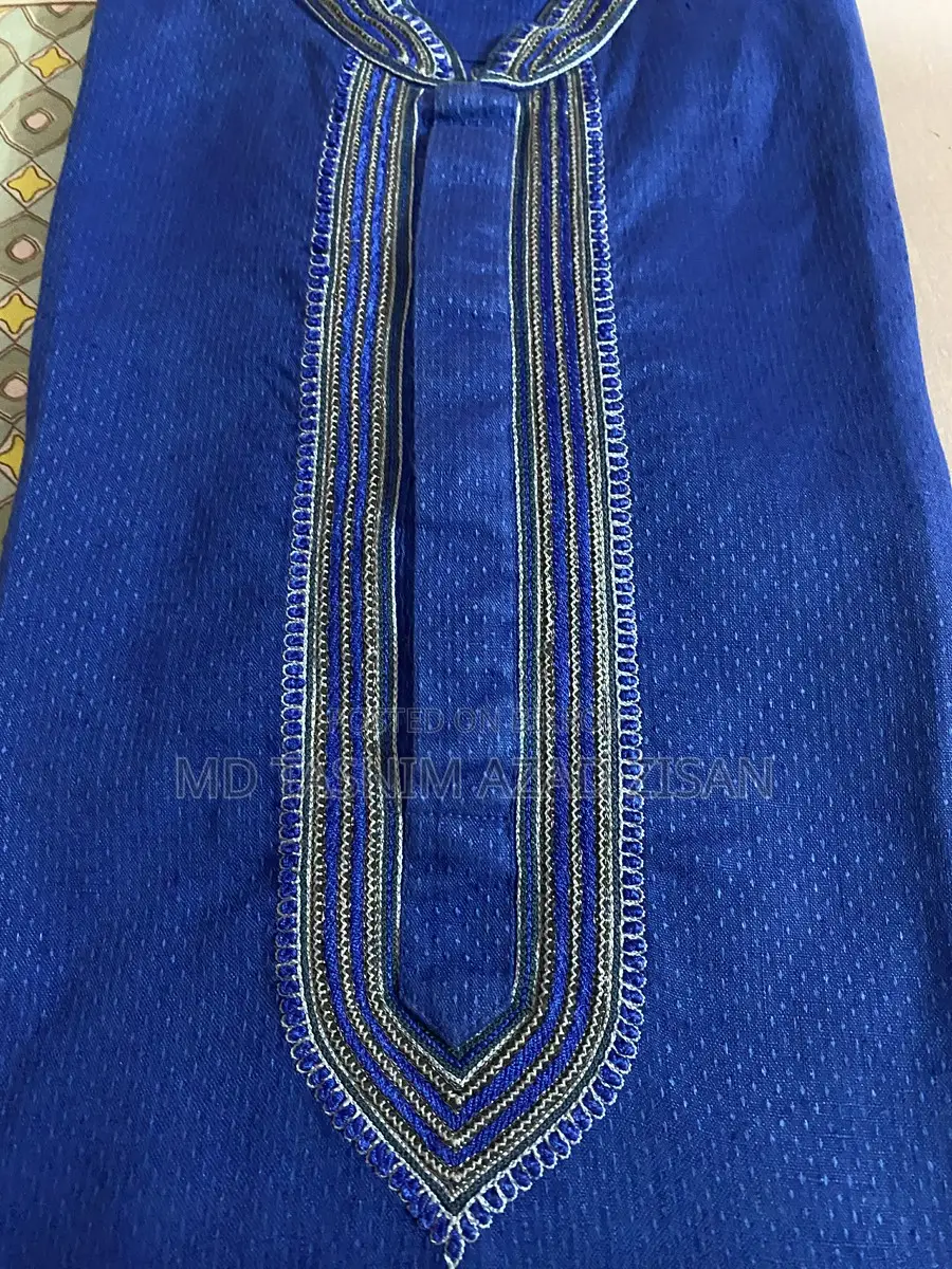 Royal Blue Premium Panjabi Size 42 – Eid Collection