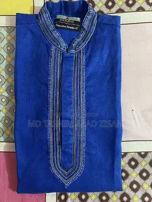 Royal Blue Premium Panjabi Size 42 – Eid Collection