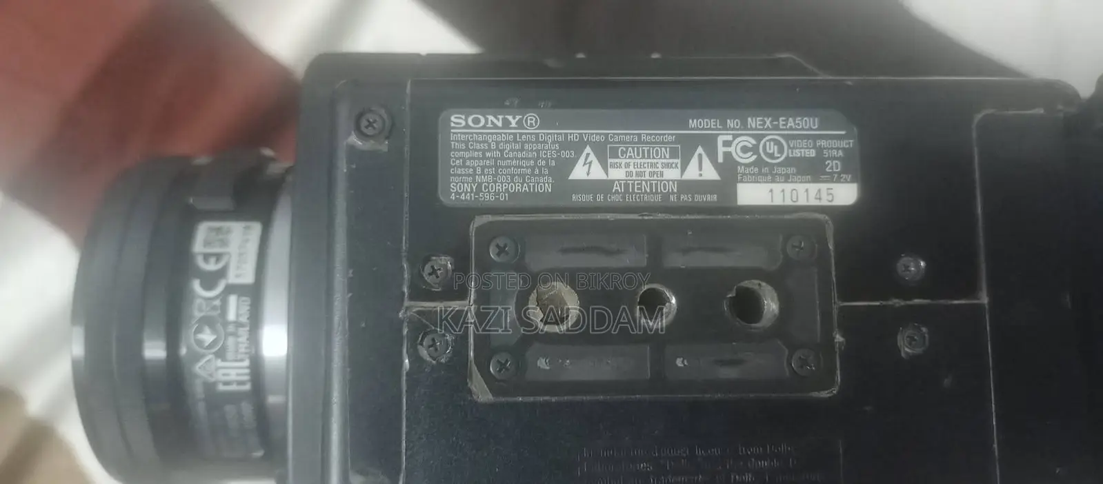 Sony Nex-ea50u Professional Camera Sell Hobe