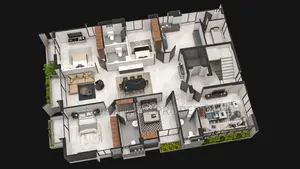 South-Facing 4-Bedroom Flat @ Jolshiri Abashon