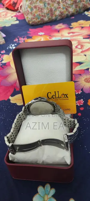 Cellox Stainless Steel Blue Dial