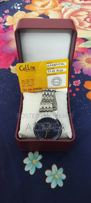 Cellox Stainless Steel Blue Dial
