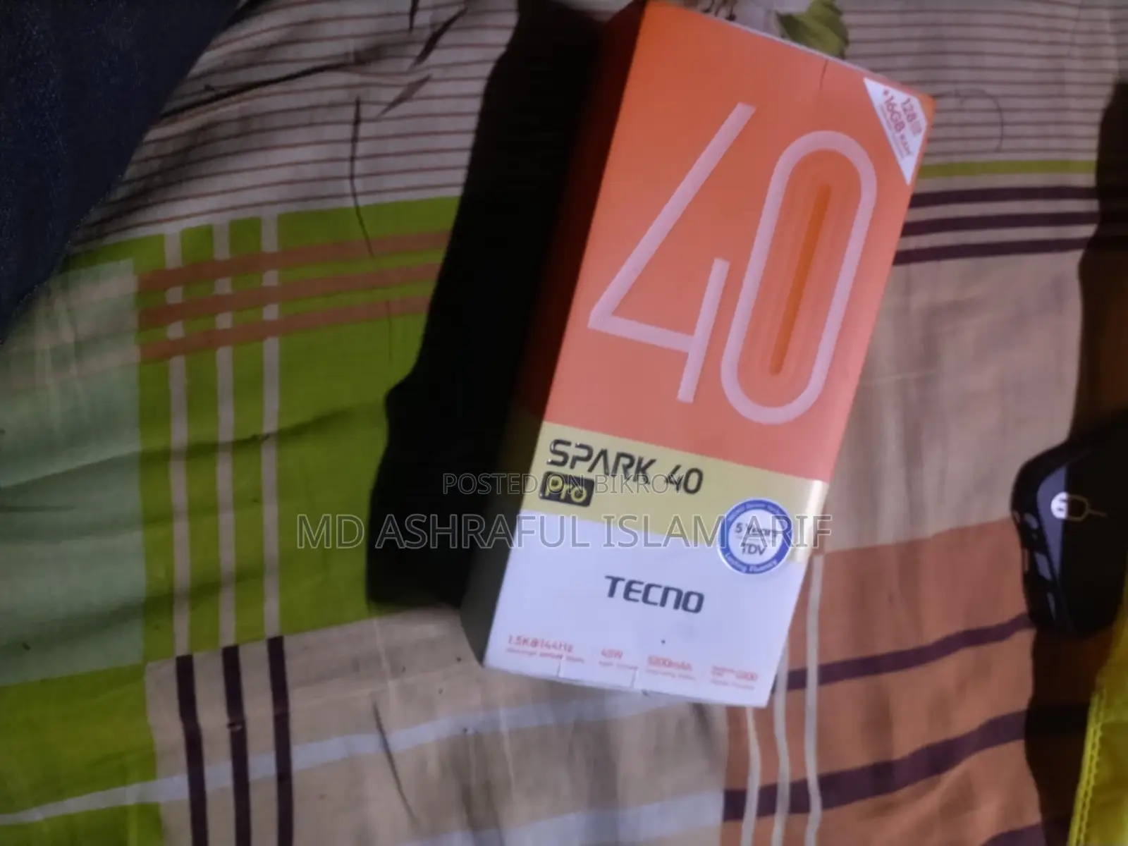 Tecno Spark 40 Pro 8/128 (Used)
