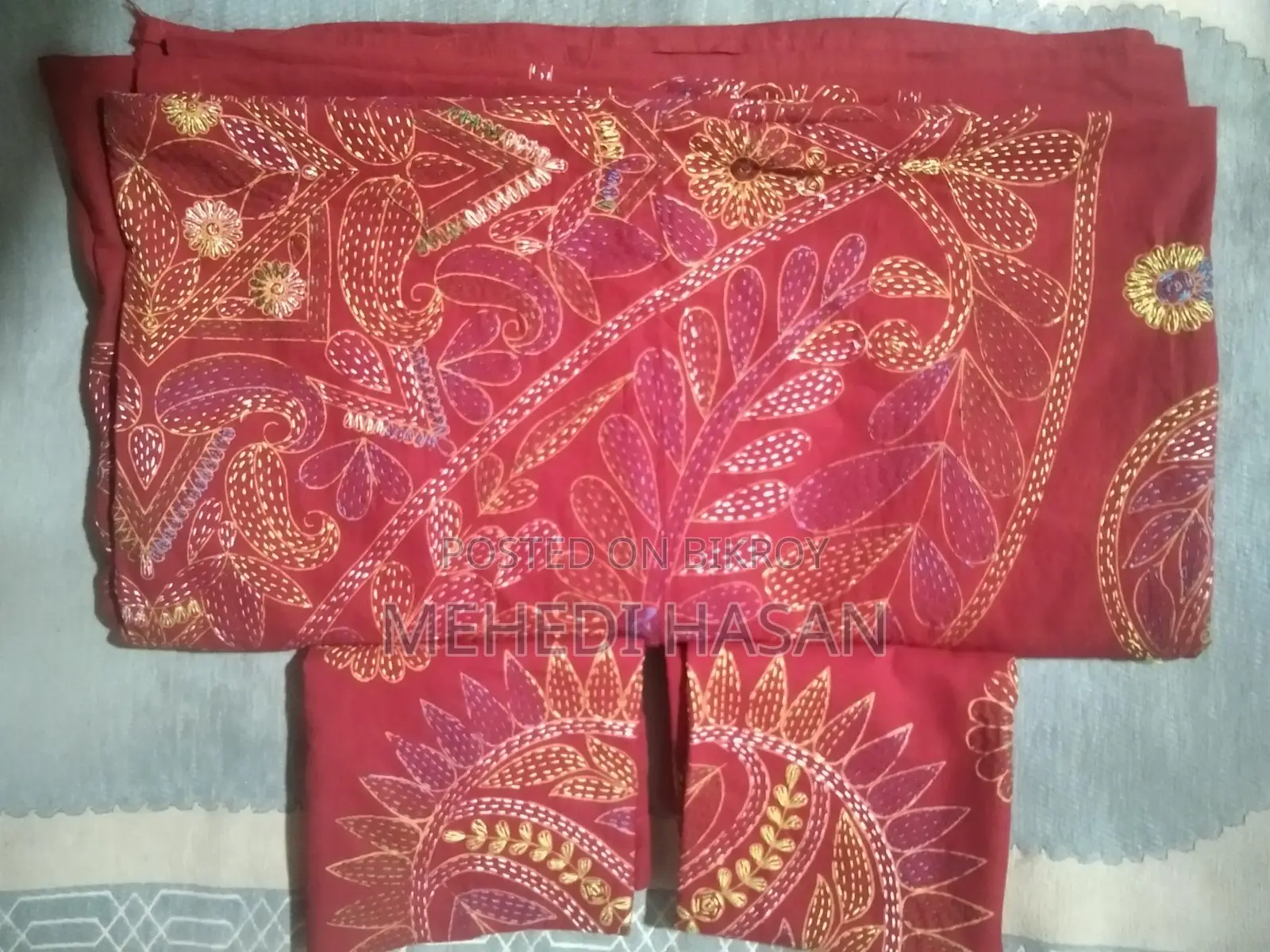 নকশী বিছানার চাদড়