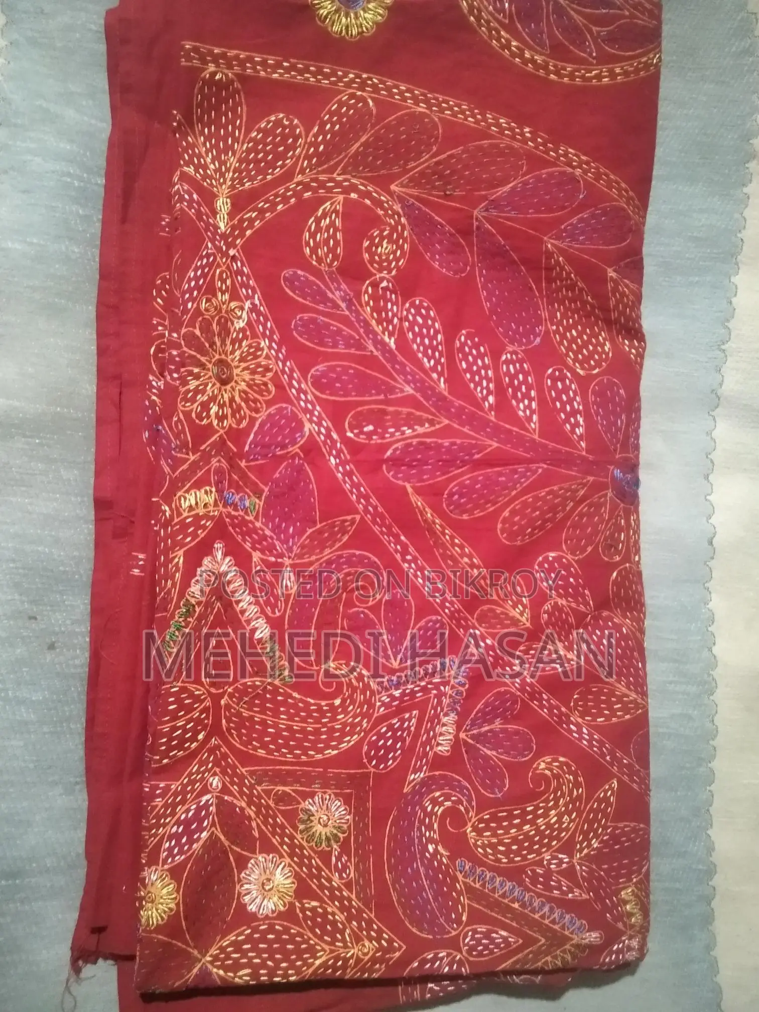 নকশী বিছানার চাদড়