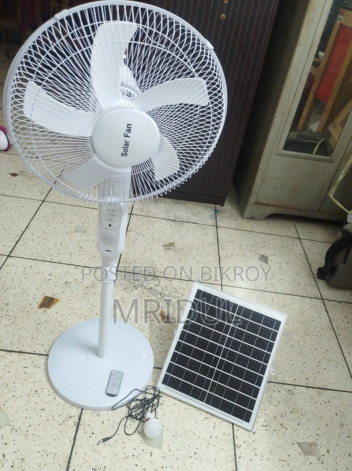 Solar Fan – Stay Cool Without Electricity!