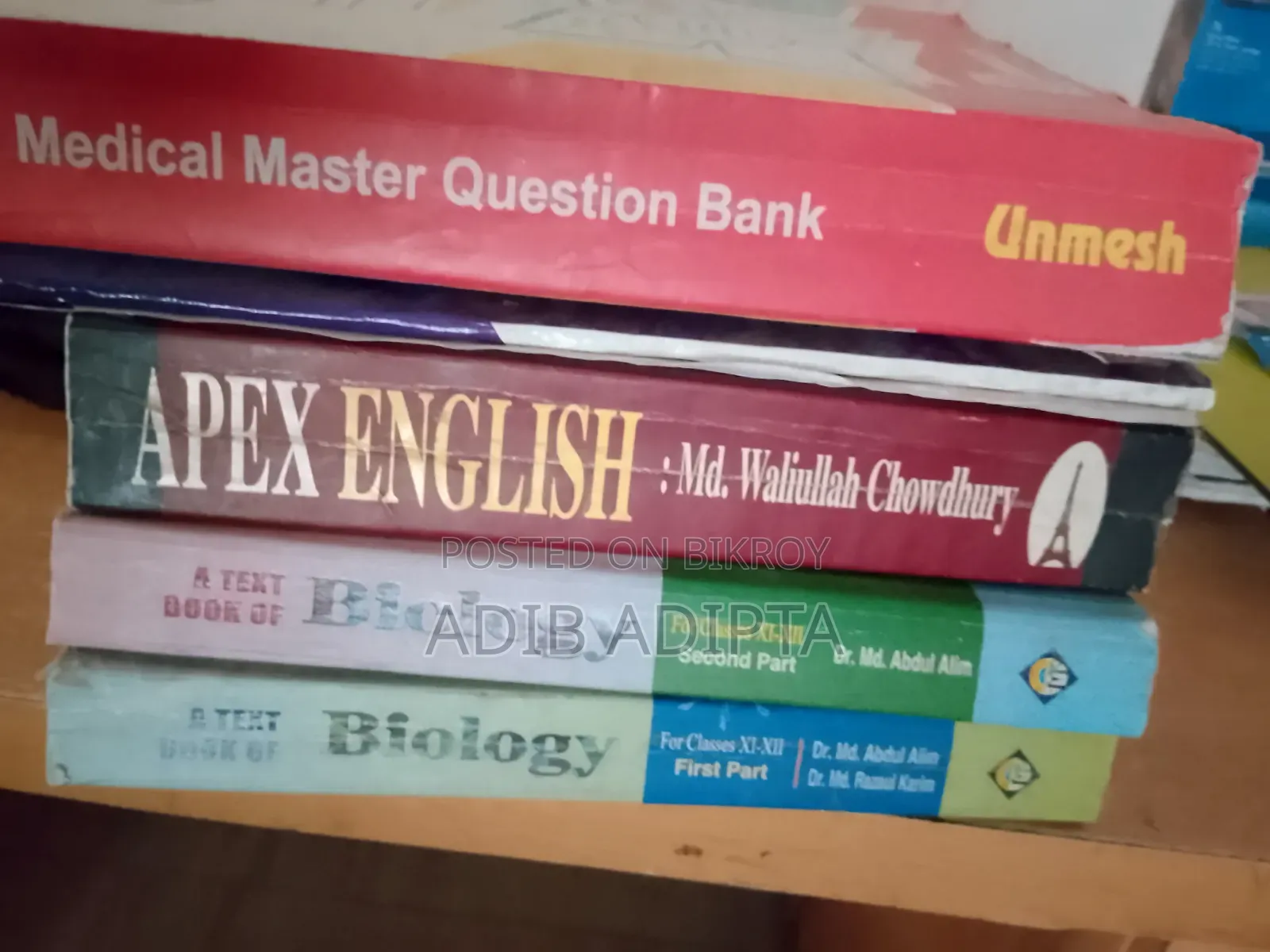 English Version Med Preparation Books