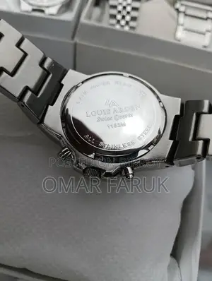 Louis Arden Chronograph Stainless Steel Watch – Original