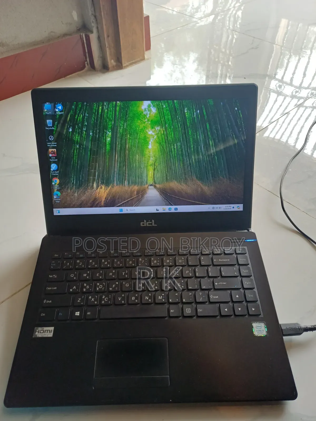 Laptop 4GB Intel Core I3 HDD 1T