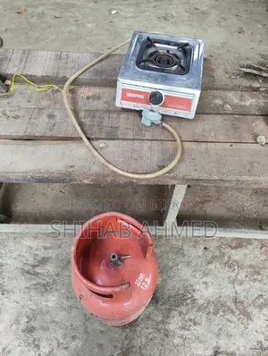 Empty Gas Cylinder and Premium Quality Single Burner Stove