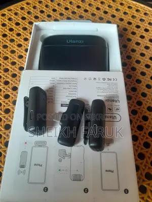 Ulanji J12 Dual Wireless Microphone