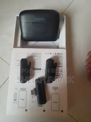 Ulanji J12 Dual Wireless Microphone