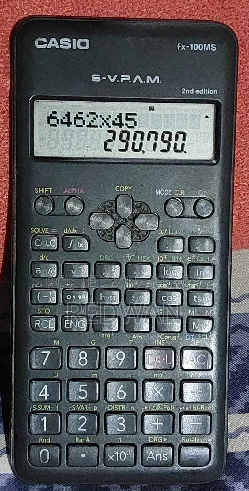 Casio Fx-100 Ms Calculator
