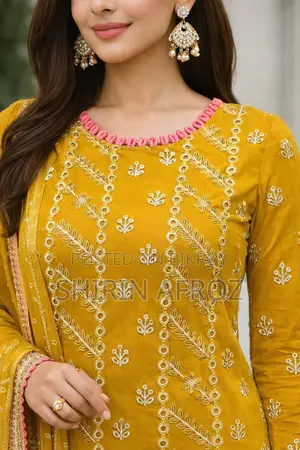 Mustard Yellow Kamiz