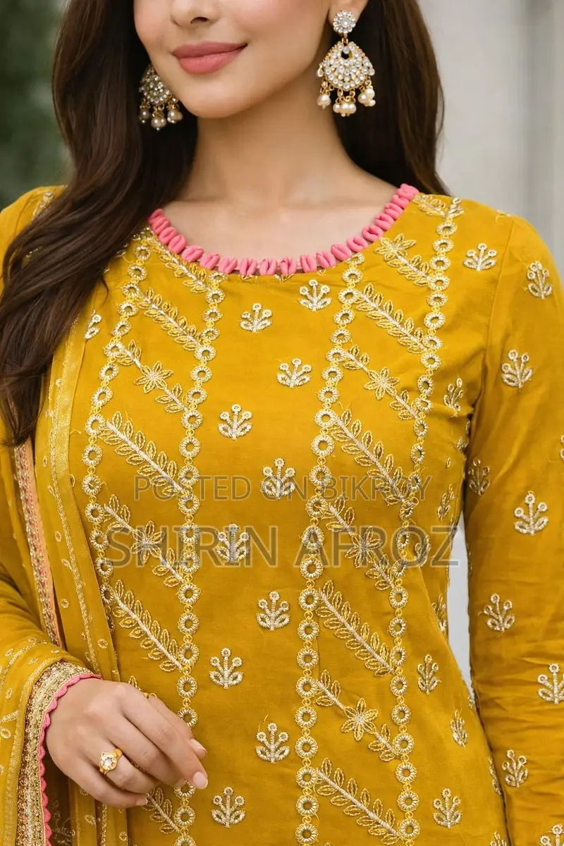 Mustard Yellow Kamiz