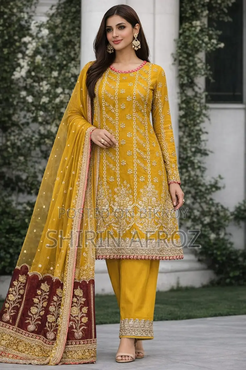 Mustard Yellow Kamiz
