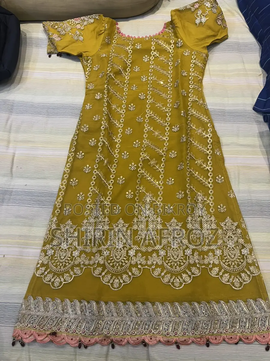 Mustard Yellow Kamiz