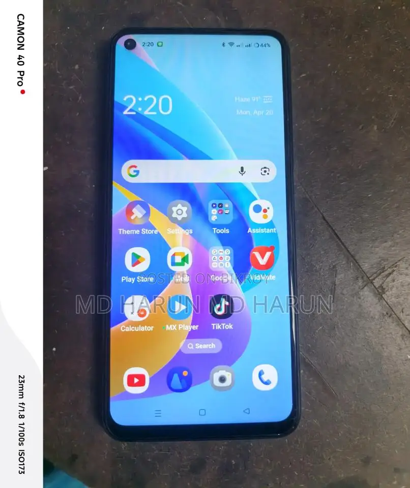 OPPO A76 . (Used)
